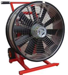 水驅(qū)動排煙機