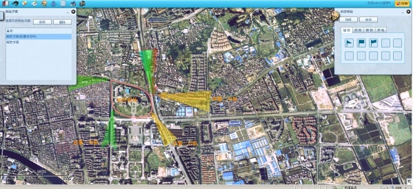應急救援專家遠程標繪系統