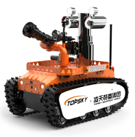 防爆消防滅火偵察機(jī)器人【輕型】 (第10代，360°固定云臺(tái)+語音控制）RXR-MC80BD