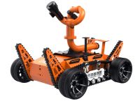 全地形消防滅火機(jī)器人【輪式履帶擺臂】 (第1代，升降云臺(tái)及氣體二合一探測裝置+語音控制